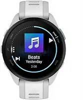 Relógio Forerunner 165 Music, 4gb playlists e Wi-Fi, Bateria 14 dias, tela AMOLED, Gps, Treinos Personalizados, resistente à água, original Nota Fiscal e garantia - Branco