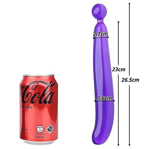 Miniatura 2 de Sxovo Dildo Anal De Berenjena Juguetes Sexuales Plug Anal Para Mujeres Y Hombres Consolador Doble Para Masaje Sexual Anal Juguetes Sexuales Para Principiante 265mm 36mm,Púrpura