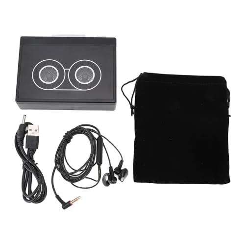 SIXRUN Kassettenspieler, MP3 Kassettenspieler mit Auto Reverse und FM-Radio, USB-Kassette zu MP3 Konverter für Vintage-Musikliebhaber und Band-Digitalisierung (A)