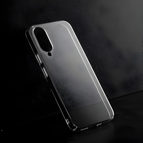 Image of Lifetime Anti-Yellow Clear Back Cover Case for Vivo Y17s (Sleek Crystal Hard Back | Shockproof Protection with Camera Protection)