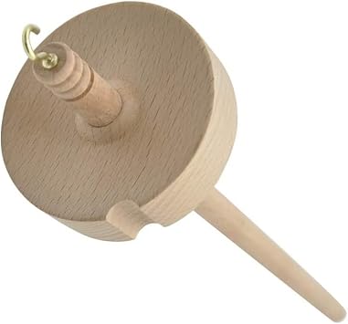 Drop Spindle Top Whorl Wooden Top Whorl Drop Spindles Spinning Spindle Sewing Tool, Ball Winders