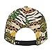 Fashion Baseball Cap Dad Cap for Women Men, Cheetah Leopard Print Floral Gray Lightweight Moisture Wicking Golf Cap Headwear