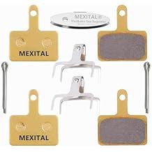2 Pairs Sintered Disc Brake Pads fit for Shimano M315 M355 M365 M375 M395 M396 M415 M416 M445 M446 M447 M465 M475 M485 M486 M495 M505 M510 M515 M525 M535 M575 Tektro Orion Auriga Pro Comp