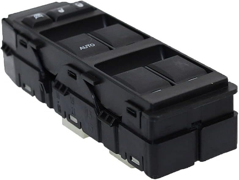 Gjsgjy カーパワーウィンドウマスターレギュレータースイッチボタンカーアクセサリーfor DODGE For Avenger F