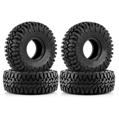 Pneus RC 1.9" avec jantes pour SCX10 et TRX4 Crawler 1/10