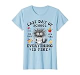 Funny Last Day Of School Teachers Students Outfit.