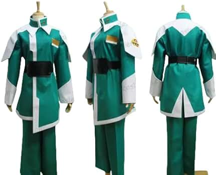 Amazon | [ailin89] ザフト緑軍服コスプレ衣装(男女共用) (女, S