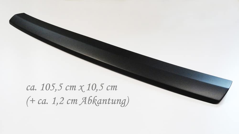 RGM - Protector de borde de carga ABS negro para BMW X3 M-Style tipo G08 SUV Facelift a partir del año de fabricación 09/2021