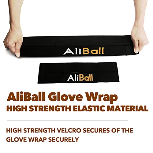 Aliball Glove Wrap, Softball And Baseball Glove Strap, Replace Of Using Steam, Hot Water Break-In, Quickly Keep The Pocket Formed, Easy Quick To Put On And Take Off, Fit All Gloves (Navy Blue) #TOP2