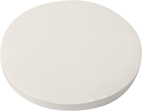 ZHIYE 100 Pcs Round Parchment Paper, 7 Inch Baking Parchment Circles Rounds Non Stick Baking Parchement Paper Circles Sheets Greaseproof Baking Sheets Cake Pans Circle Cake Tin Liners