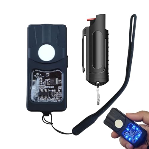 Personal Stun Gun for Self Defense for Woman Safety Mini Taser for with Flashlight Micro USB