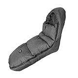 CozyMe Stroller Footmuff, Stroller Blanket with Hoodie for Toddler Winter Stroller Cover, Stroller Bunting Bag with Fleece Lined Front Height Adjustable & Removable Baby Bunting Bag for 6M-4T