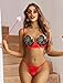 Avidlove Lingerie Set For Women Lace Bra and Panty Set Sexy Underwire Lingerie Set Red M