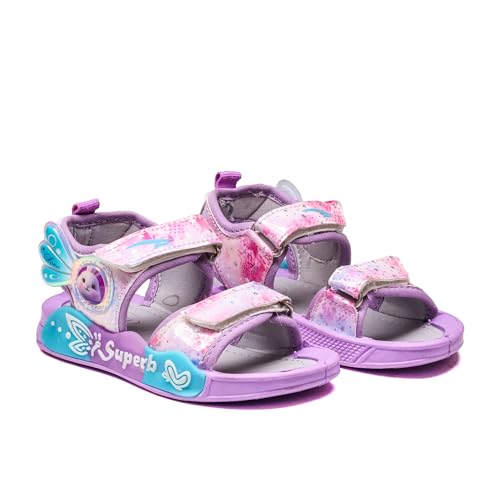 Image of ASIAN Kids Starwalk-04 flat Casual Sandals With Adjustable Velcro Closure For Easy Wear With Flexible Fitting And Trendy And Stylish Looks With Unique Design Ideal For Everyday Use For Girls, Boys