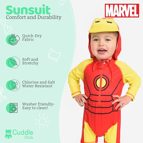 Cuddle Club Maiô para bebês e crianças | Roupa de banho infantil com proteção UV FPS 50+ o dia todo,