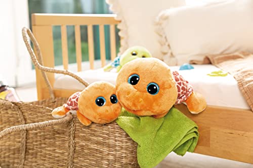 NICI GLUBSCHIS Schildkröte Hubbli 15 cm – Kuscheltier aus weichem Plüsch, niedliches Plüschtier zum Kuscheln und Spielen, für Kinder & Erwachsene, 48765, tolle Geschenkidee, grün