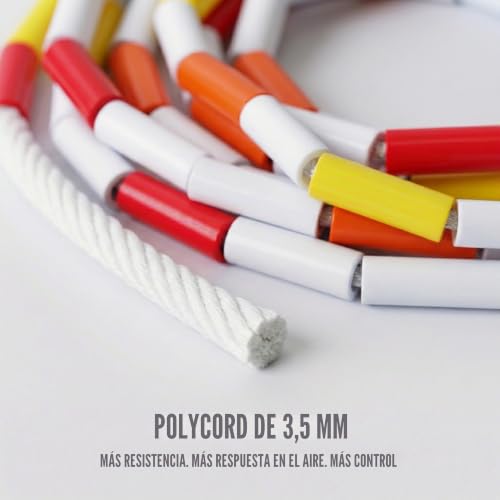 Cuerda de saltar con cuentas ajustable Elevate Rope para trucos de estilo libre y cardio 6