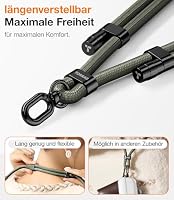 TORRAS Universal Handykette Verstellbar, Robust Anti-Verlust Nylonband – Ansicht 2