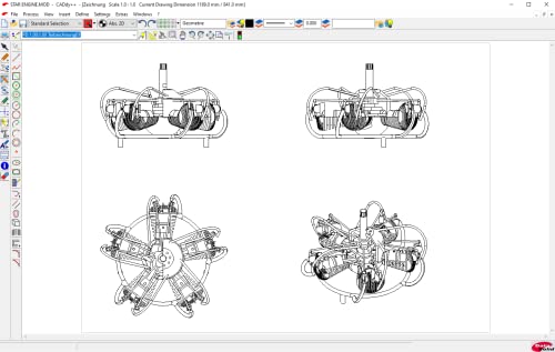 BeckerCAD 14 - 3D PRO CAD software compatible with AutoCAD and Windows 11, 10, 8 and 7 – for 3D printing, home design, architecture, engineering and more