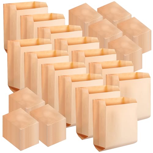Image of 300 Pcs Waxed Feminine Hygiene Liner Bag, Business Restroom Bathroom Personal Dispensers 7.5 x 10 inch Waste Receptacle Paper Liners, Sanitary Napkin Disposal Bags