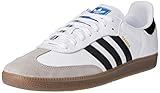 Hombre Adidas Samba OG, Zapatillas para Hombre, Blanco (Footwear White/Core Black/Clear Granite 0), 43 1/3 EU