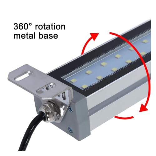 Luz LED para herramientas CNC que soporta refrigerantes y agua IP67 5