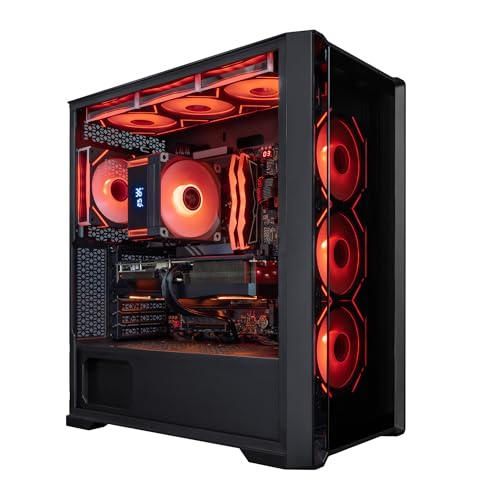 Image of NOVA Gaming PC Desktop Computer, Intel Core Ultra 9 285k, GeForce RTX 5070 TI 16GB, 32GB DDR5, 4TB SSD, 360 LCD Liquid Cooler, Windows 11 Home, RGB Lighting, Ready to Use