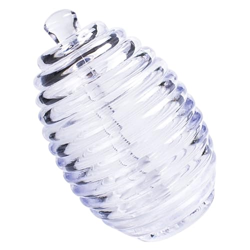 COLLBATH 1Set Kitchen Honey Storage Jar with Stirring Rod Honey Dispenser for Easy Identification for Home Bakery and Cafes Stylish Honey Container to