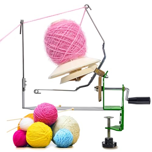 18oz Yarn Ball Winder with Upgraded Clamp