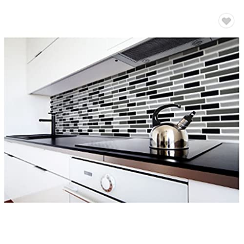 Protector salpicaduras cocina y baño con pegatinas de pared ladrillo 3D paneles impermeables 4