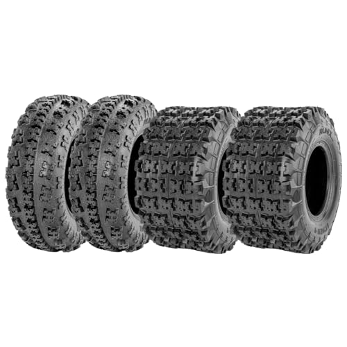 RUNIX ATV UTV Tires, RUNIX RoamX, 21X700-10 Front, 20X10.00-9 Rare, Set of 4, All Terrain, 6PR,