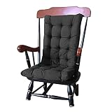 Sundaylike High Back Patio Chair Cushions Outdoor, Rocking Chair Cushions Set with Ties, Thickened P