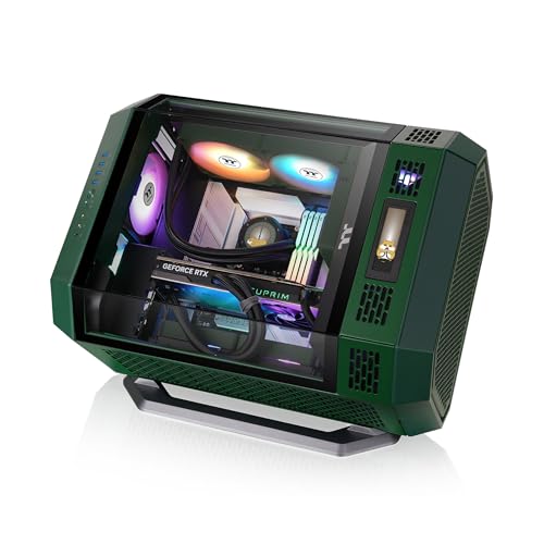 Thermaltake Tower 600 Series Horizontal Display Chassis Support Stand; Racing Green; AC-076-ONDNAN-A1 by Thermaltake - Used condition - Image 2