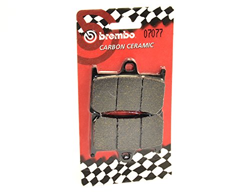 Brembo - Pastiglie per freno anteriore al carbonio ceramico, per moto Yamaha T-Max 500, anno di immatricolazione: dal 2008 al 2012 / T-Max 530 - anno di immatricolazione: dal 2012 al 2017