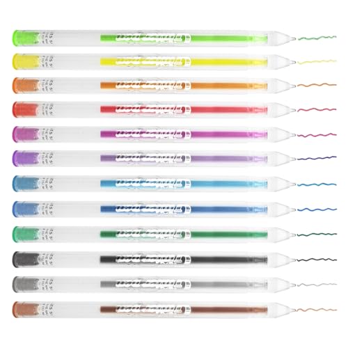 Set de 36 bolígrafos gel brillantes y aromáticos miniatura 3