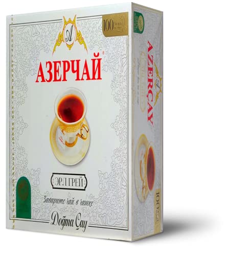 Azercay Black Tea with Bergamot Aroma Disposable Tea Bags - Packed - 200 gr