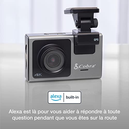 Cobra SC400 Dash Cam 4K soluciona disputas de tráfico con Alexa 4