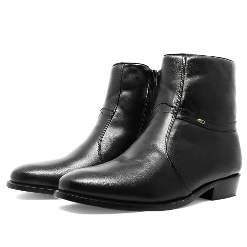 Bota Cano Alto Masculino Social 100% Em Couro Legítimo 210 (39)