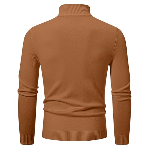 Muscularfit Mens Big and Tall Polo Sweater Shirts Loose Fit Long Sleeve Casual Pullover Sweater Solid Ribbed Knit Sweaters4