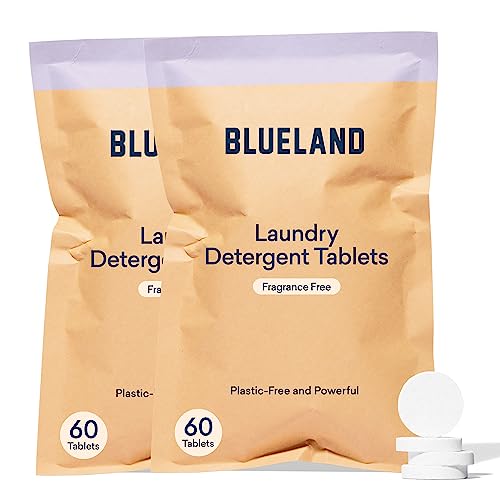 Blueland Laundry Tablet Refill 2 Pack, 120 Tablets, Plastic-Free Alternative To Sheets Pods And Liquids - Natural, Gentle, Plant Based, Eco Friendly Laundry Detergent - 120 Loads #TOP27