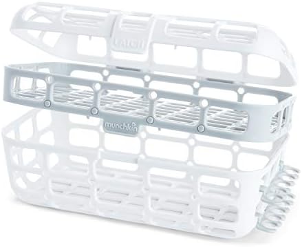 Munchkin® High Capacity Dishwasher Basket, 1 Pack, Grey - 4