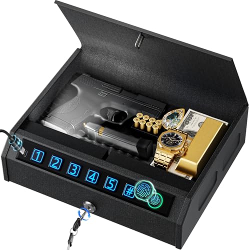 Handgun Safe With Drop Slot Access