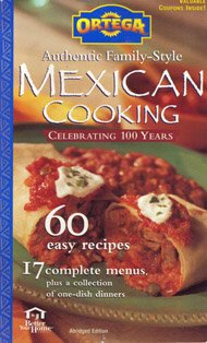 Unknown Binding Ortega Authentic Family Mexican-Style Cooking Book
