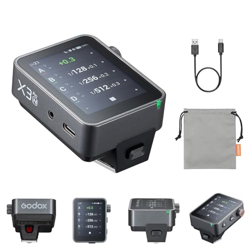 Disparador inalámbrico de flash Godox X3ProN para evitar interferencias de luz