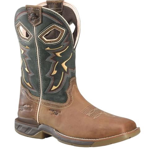 DOUBLE-H Phantom Rider Men's DH5356 Kerrick Comp Toe Work Boot, Green - 8 D