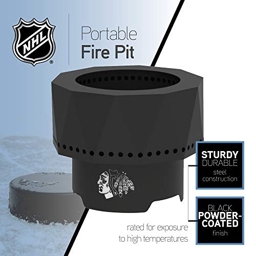 Blue Sky Outdoor Living PFP1513-SLB Portable Fire Pit, St. Louis Blues by Blue Sky Outdoor Living - Image 3