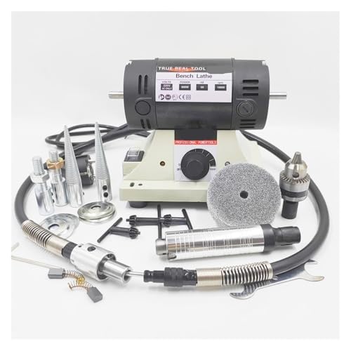 高出力ベンチグラインダー、電動工具、翡翠彫刻、研磨機、0.3-4mmフレキシブルシャフトハンドル、220、800W