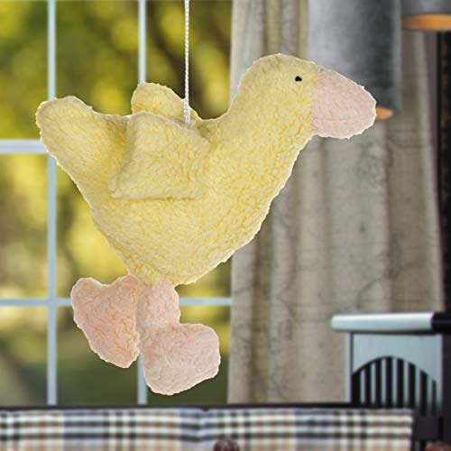 2 Pack of Yellow Duck Crib Mobile Attachments | Hanging Plush Animal Decorations for Baby Girl or Boy Playpen or Crib | Accessories for Use with Mobile Hanger Sold Separately - Thumbnail 5