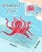 Coralogo Naughty Octopus 3D Pop up Card - Funny Birthday Card for Him Her, Dirty Gift for Husband Wife Boyfriend Girlfriend Men in Anniversary Valentine's Day All Occasion, I WISH I WERE AN OCTOPUS