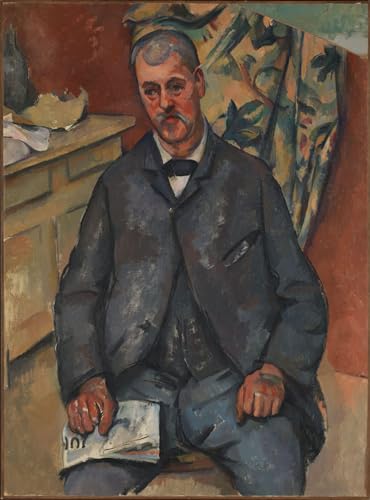 Tableaux peinture sur toile Paul Cézanne décoration murale salon et chambre 60x90